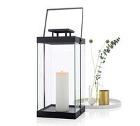 Blomus Lanterna, Senza Candela, L, Metallo, Nero, 21.4 x 21.8 x 46 cm