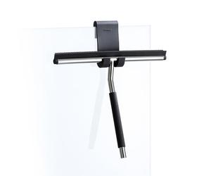 Blomus LAVEA tergidoccia, 68846, LAVEA acciaio inox levigato/nero [Accessori Bagno > Tergivetro Doccia]