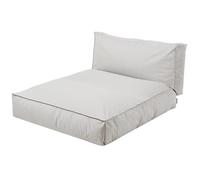 Blomus Letto per esterni -STAY, lettino relax per balcone, giardino, terrazza, impermeabile, 120 x 190 cm, Cloud