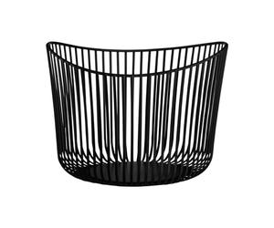 Blomus MODO 66430 - Cesto portaoggetti, 31,5 x 23 cm, colore: Nero