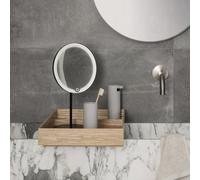 Blomus MODO specchio cosmetico, con illuminazione, ingrandimento 5x, 66350, MODO [Specchi Cosmetici > Specchi Cosmetici]