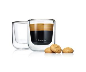 Blomus NERO bicchieri termici da espresso, set da 2, 63652, NERO chiaro [Cibo e Bevande > Bicchieri]