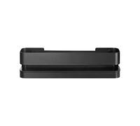 Blomus - NEXIO - Cestino per doccia, pratico supporto per doccia, ampio elastico interno, 34 x 8 cm, colore nero (66331)