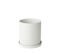 blomus -Nona 66520 - Vaso per erbe aromatiche, colore: Bianco