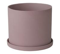 blomus Nona Vaso per Erbe aromatiche, Porcellana, Corteccia, S