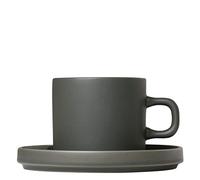 blomus Pilar Tazze da caffè, Grès porcellanato, Verde
