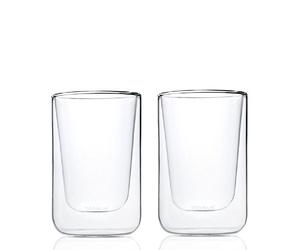 Blomus Set 2 Bicchieri per Cappuccino Nero (115 mm)
