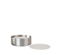 blomus - Caraffa per acqua, 1 litro, 9 x 29,5 cm, colore: Grigio