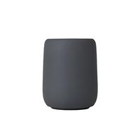 blomus -SONO - Portaspazzolino in ceramica, magnete, portaspazzolino con spazio per spazzolino da denti e dentifricio, soft touch, esclusivo accessorio da bagno (altezza x larghezza x profondità): 11 x 8,5 x 8,5 cm, magnete, 69041)
