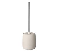 Blomus Sono Scopino per WC, Ceramica, plastica, Silicone, Bianco, H 39 cm, Ø 11 cm