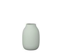 blomus Vaso Colora, vaso per fiori in ceramica, colore Desert Sage, misura S, Ø 11 x 15 cm, realizzato a mano di alta qualità