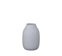 blomus Vaso Colora, vaso per fiori in ceramica, colore Tradewinds, misura S, Ø 11 x 15 cm, realizzato a mano di alta qualità