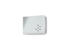 Blomus Velio, contenitore portachiavi, tavoletta con magnete, 20x30 cm, bianco, 65363