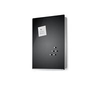 Blomus Velio, Contenitore Portachiavi, tavoletta con Magnete, 40x30 cm, Nero, 65366