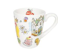 Blond Amsterdam Bicchiere 0,35 L Efteling Pinocchio ceramica decorata con fiabe del Sprookjesbos ideale per caffè tè e momenti ricchi di fantasia