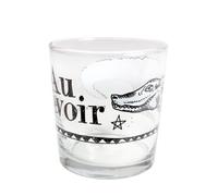 Blond Amsterdam Bicchiere da cocktail 0,2 L “Au Revoir Design artigianale in bianco e nero con illustrazione coccodrillo