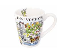 Blond Amsterdam Tazza New York 0,35L illustrata, capiente, perfetta per viaggiatori e amanti della città