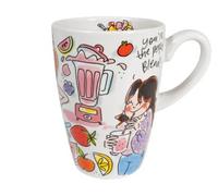 Blond Amsterdam Tazza XL 0,5L “You're The Perfect Blend” - Mug Estivo Caffè, Tè o Bevande Fredde - Collezione Taste of Summer