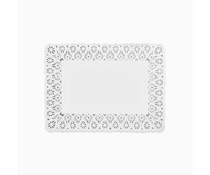 Blonda Papel Rettangolare 18 x 25 cm Bianco