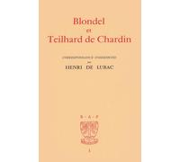 Blondel et Teilhard de Chardin: 2026