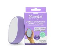 Blondépil - Gomma depilatoria corpo e gambe. Epilazione corpo senza dolore, rasatura corpo e gambe. Epilatore di cristallo da donna. Pietra per rimuovere i peli. Made in France.