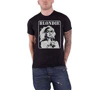 Blondie - Blondie T Shirt Presente Manifesto Band Logo Debbie Harry Nuovo Ufficiale Uomo Size XL