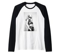 Blondie Debbie Harry New Wave Chiamami Allan Ballard Maglia con Maniche Raglan