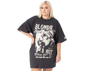 Blondie Grigio Character T-shirt oversize a maniche corte Donne