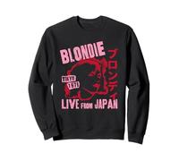 Blondie Live from Japan Flyer Vintage Band Felpa