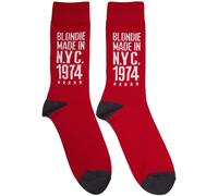 Blondie- Made IN Nyc '74 Calzini - Nuovo & Autorizzato - Musica BLDSCK05MR