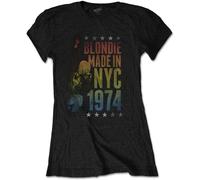 Blondie - T-Shirt # M Ladies Black # Made In Nyc