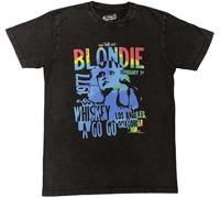 Blondie Maglietta Whiskey A Go Go Unisex Black 2XL