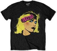 Blondie Punk Logo Black L Maglietta