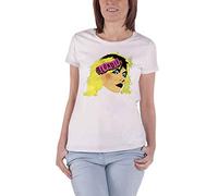 Blondie - Rock Off Blondie T Shirt Punk Debbie Harry Logo Nuovo Ufficiale da Donna Skinny Fit Size M