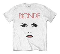 Blondie - T-Shirt # L Unisex White # Staredown