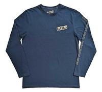 Blondie T Shirt Nyc 77 Nuovo Ufficiale Unisex Denim Blu Long Sleeve