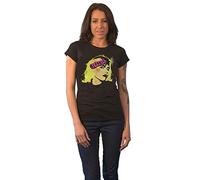 Blondie - Blondie T Shirt Punk Logo Nuovo Ufficiale da Donna Skinny Fit Nero Size XXL