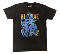 Blondie Whiskey A Go Go autorizzato Uomo maglietta