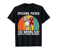 Blood Cancer Awareness Child Multiple Myeloma Awareness Kids Maglietta