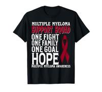 Blood Cancer Awareness Support Squad Multiple Myeloma Gifts Maglietta