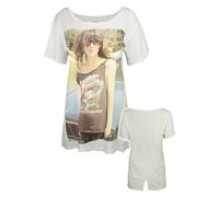 Blood is the New Black Grigio Woman Graphic T-shirt a maniche corte Donne