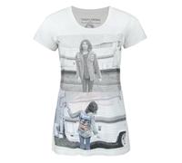 Blood Is The New Black Maglietta Stampato Donna (NS7750)