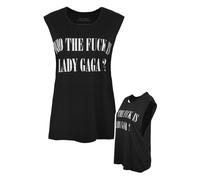 Blood is the New Black Nero Lady Gaga Text Veste Donne
