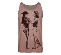 Blood Is The New Black Saddle Up Canottiera Uomo (NS8022)