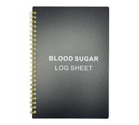 Blood Pressure Log Book, A5 Journal Health Tracker, 8,46 x 5,79 in Personal Notes Organizer, Daily Diet BP Monitoring, Portable Record Log for Doctor Visits, Meal