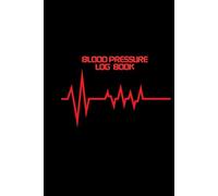 Blood Pressure Log Book - Black colour, cream paper: Track & Monitor Your Daily Readings | 111 Pages for Easy Blood Pressure & Heart Rate Recording (6" x 9")