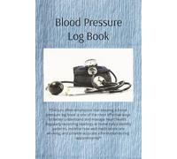 Blood Pressure Log Book: Simple Daily Blood Pressure Tracker | 6" x 9" Inches | 110 Pages