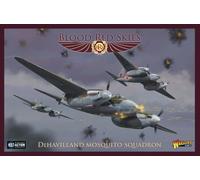 Blood Red Skies DeHavilland Mosquito Squadron 1:200 WWII Mass Air Combat War Gam