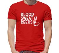 Blood Sweat And Beers - Maglietta Uomo - Giocatore Di Rugby Ama Nazioni Sei 6