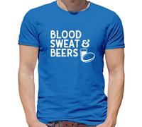 Blood Sweat And Beers - Maglietta Uomo - Giocatore Di Rugby Ama Nazioni Sei 6